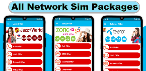 Free Internet 2021 - All Network Sim Packages 2021 Screenshot 1