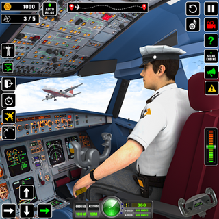 эксперт самолет пилот 3d игры Иконка