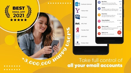 Email All-in-one: Free Online Mail, Secure Mailbox Screenshot 1