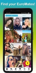EuroMate - Making friends and Online dating Screenshot 1