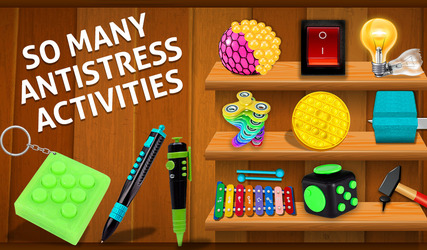 Fidget Cube 3D Antistress Toys - Calming Game Скриншот 1