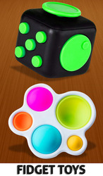 Fidget Cube 3D Antistress Toys - Calming Game Скриншот 2