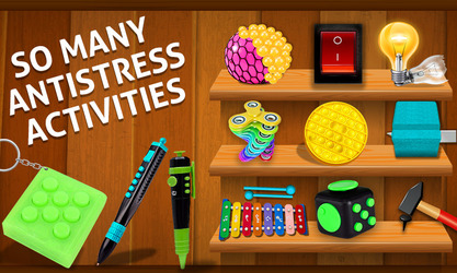 Fidget Cube 3D Antistress Toys - Calming Game Скриншот 8