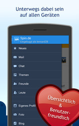 spin.de German Chat-Community Screenshot 4