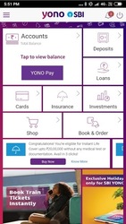YONO SBI: The Mobile Banking and Lifestyle App! Скриншот 3