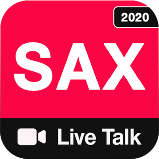 SAX Video Call - Free Live Talk Иконка