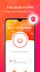 Speed Downloader – Free VPN & Fast Video Download Screenshot 4