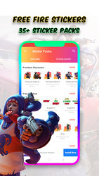 Free FF Stickers for WhatsApp 2021 Screenshot 1