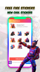 Free FF Stickers for WhatsApp 2021 Screenshot 2