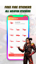 Free FF Stickers for WhatsApp 2021 Screenshot 3