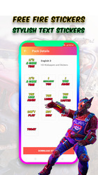 Free FF Stickers for WhatsApp 2021 Screenshot 4