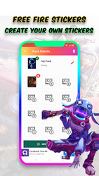 Free FF Stickers for WhatsApp 2021 Screenshot 5