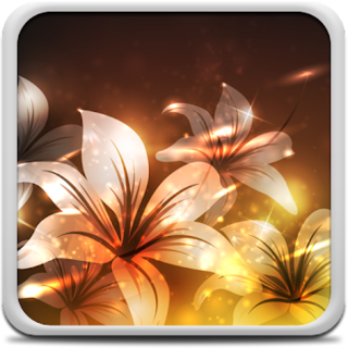 Glowing Flowers Live Wallpaper Icon