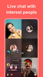 Knoknok - Party Live Video & Voice Group Chat Скриншот 2