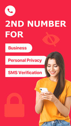 Second Phone Number Скриншот 1