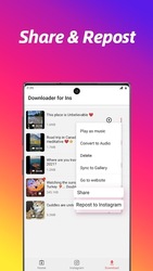 Загрузчик видео для Instagram, скачать и сохранить Скриншот 4