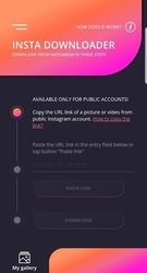 Insta Downloader: скачать видео и фото с Инстаграм Скриншот 2