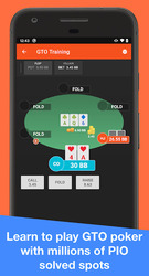 Postflop+ - GTO Poker Trainer App For Texas Holdem Screenshot 1