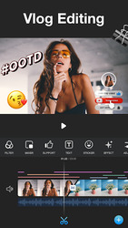Vlog video editor maker: VlogU Screenshot 1