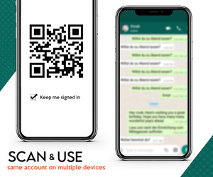 Clone Chat, Dual Chat QR Scan Скриншот 4