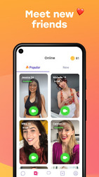 Liti - Friends Live Video Chat Скриншот 4