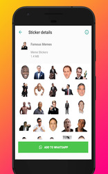 ? WAStickerApps Funny Memes Stickers for WhatsApp Screenshot 1