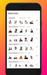 ? WAStickerApps Funny Memes Stickers for WhatsApp Screenshot 4