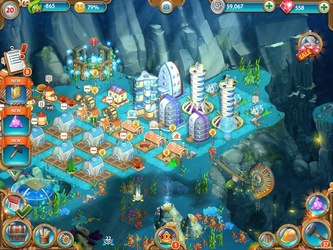 Aquapolis. Free city building! Screenshot 7