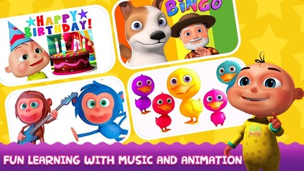 English Nursery Rhymes ,Preschool Kids Fun Videos. Screenshot 1