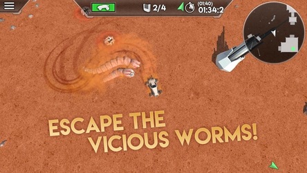 Desert Worms Скриншот 1