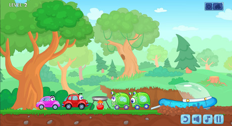 Wheelie 8 - Aliens Скриншот 3