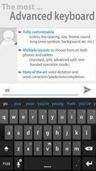 Thumb Keyboard Screenshot 1
