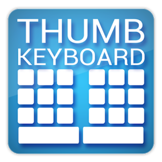 Thumb Keyboard Иконка