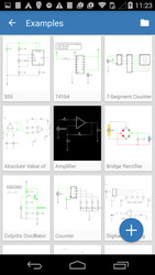 iCircuit Electronic Circuit Simulator Скриншот 2