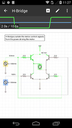 iCircuit Electronic Circuit Simulator Скриншот 3
