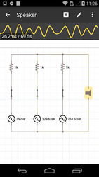 iCircuit Electronic Circuit Simulator Скриншот 6