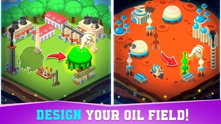 Oil Tycoon idle tap miner game Screenshot 3