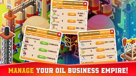 Oil Tycoon idle tap miner game Screenshot 4