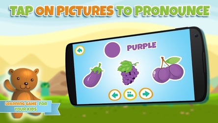Обучающие игры для детей цвета Скриншот 2