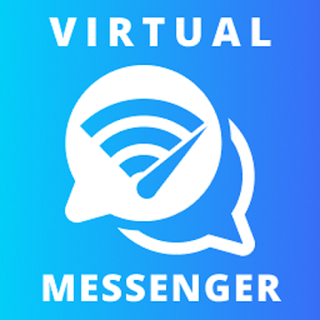 Virtual Signal Messenger Icon