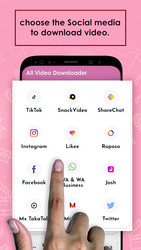 All Video Downloader -Social Media Status Download Скриншот 2