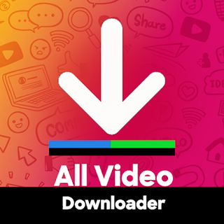 All Video Downloader -Social Media Status Download Icon