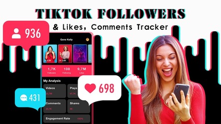 TikFollowers - track tiktok followers & get likes Скриншот 5