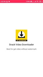 Video Downloader For Snack Video Without Watermark Screenshot 1