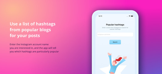 Likes and followers by popular hashtags Screenshot 2