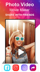 Photo Video Maker with Song Скриншот 6