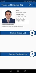 Tenant & Employee Registration Mobile App Screenshot 7