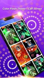 Color Flash Theme-Call Screen Screenshot 3