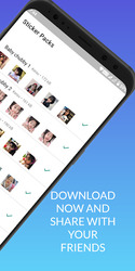 KOREAN CUTE BABY Sticker for Whatsapp Gratis Скриншот 4