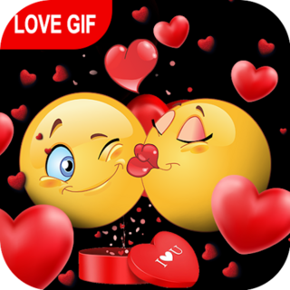 WASticker Love Rose Emoji GIF Icon